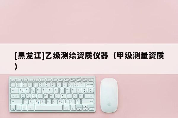 [黑龙江]乙级测绘资质仪器（甲级测量资质）