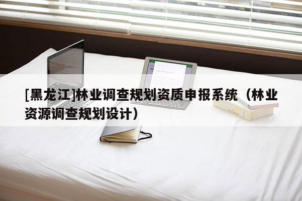 [黑龙江]林业调查规划资质申报系统（林业资源调查规划设计）