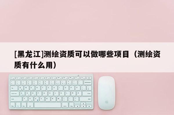 [黑龙江]测绘资质可以做哪些项目（测绘资质有什么用）