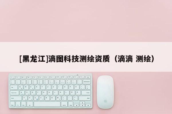 [黑龙江]滴图科技测绘资质（滴滴 测绘）