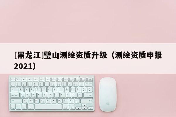 [黑龙江]璧山测绘资质升级（测绘资质申报2021）