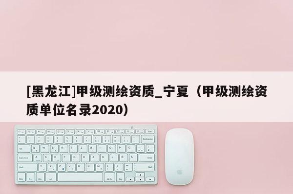 [黑龙江]甲级测绘资质_宁夏（甲级测绘资质单位名录2020）